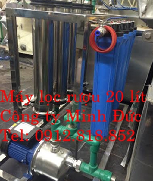 Máy lọc rượu 20 lít