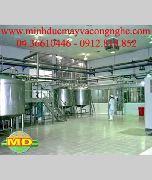 Thiết bị sản xuất sữa đậu nành đóng túi