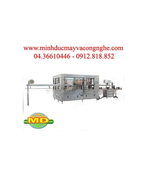 Máy chiết rót chai nước: chè xanh không độ