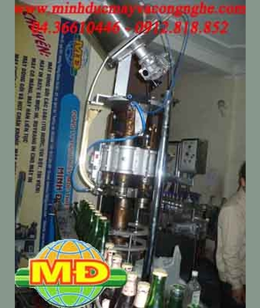 Máy dập nắp chai bia tự động