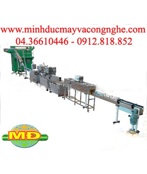 Dây chuyền chiết rót ghép mí lon công suất 2000 lon/h