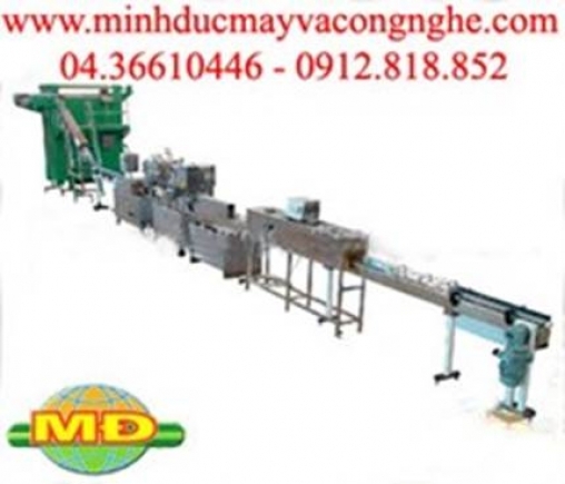 Dây chuyền chiết rót đóng lon nước yến