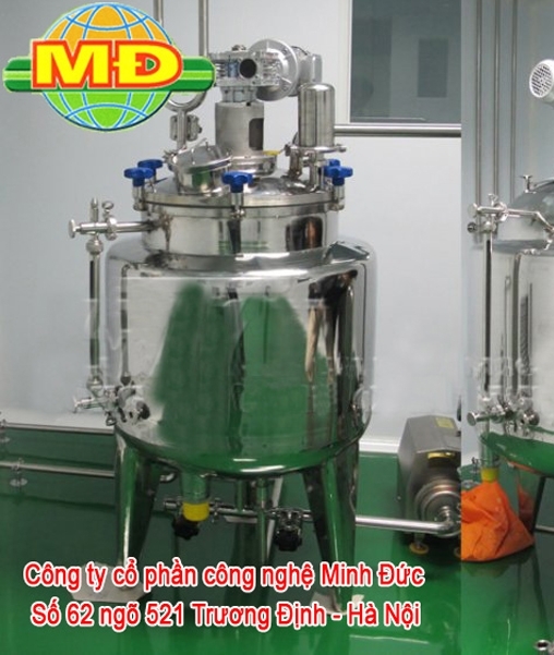 Máy trộn nhũ hóa chân không