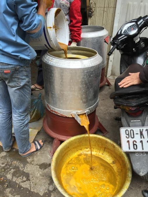 Máy vắt tinh bột nghệ